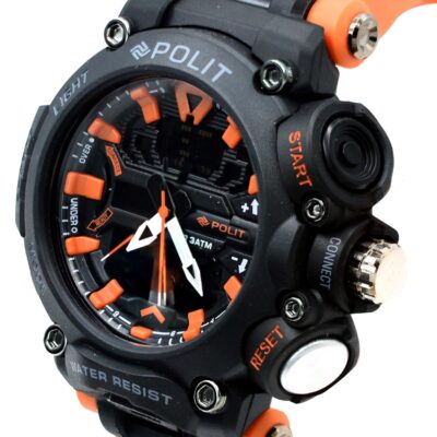 Orange Rugged Sports Watch