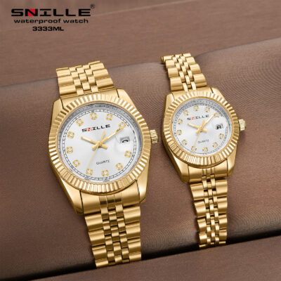 SNILLE Couple Gold Watch SNL-3333ML